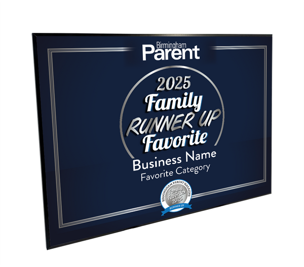 Birmingham Parent Family Favorites Award Plaques