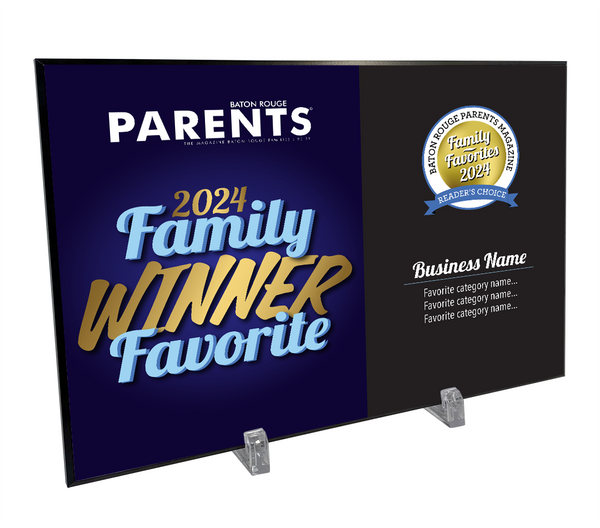 BR Parents Family Favorites Award Plaque