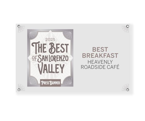 "Best of San Lorenzo Valley" Award Banner
