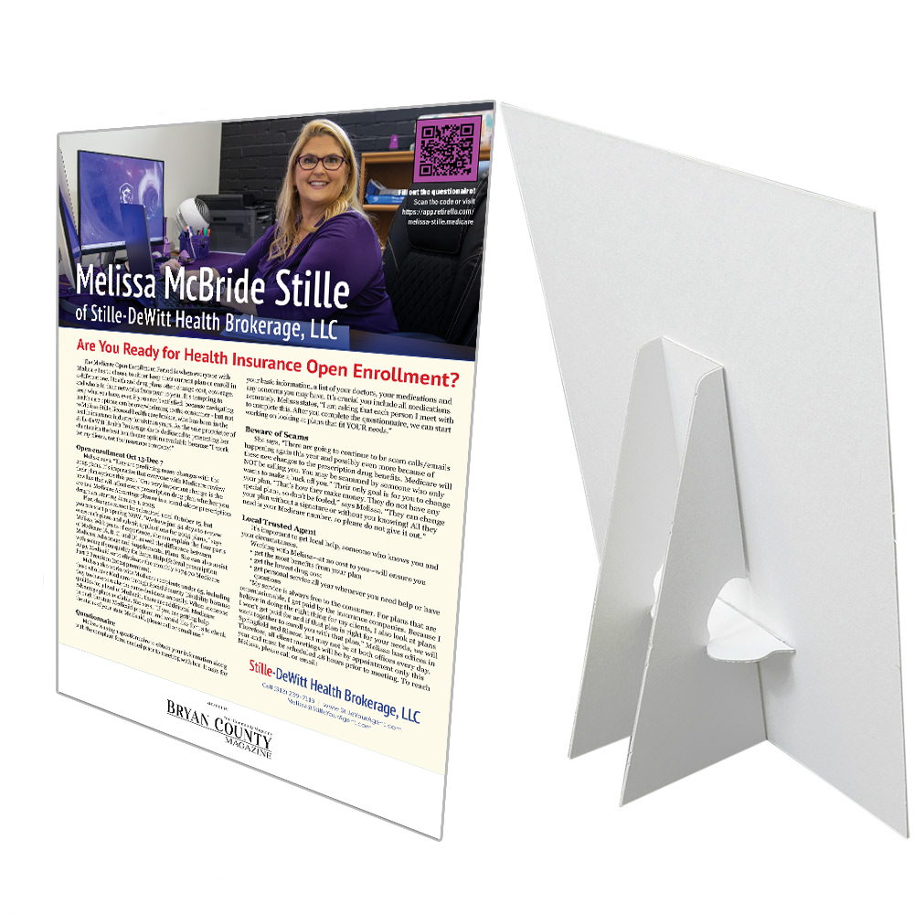 Bryan County Magazine: Articles, Covers, & Advertisements - Counter Cards