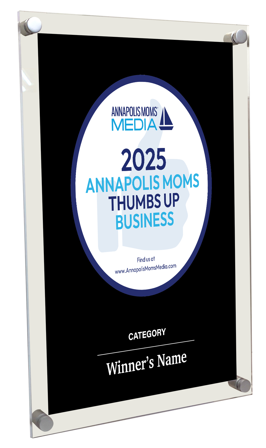 AMM Thumbs-Up Awards - Acrylic Standoff