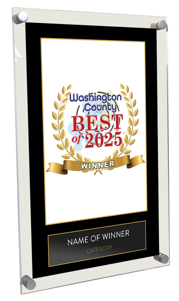 Best of Washington County New York - Acrylic Standoff Plaque