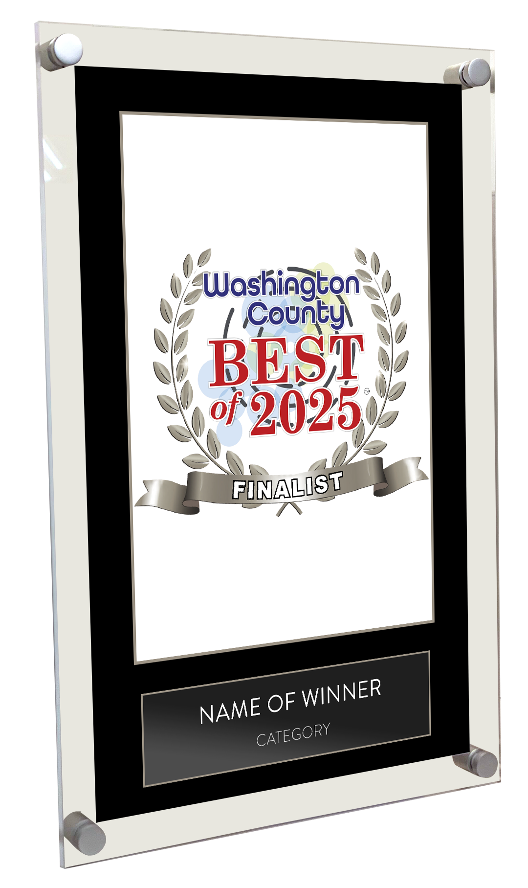 Best of Washington County New York - Acrylic Standoff Plaque