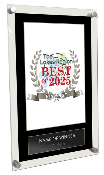 Best of Lakes Region - Acrylic Standoff Plaque