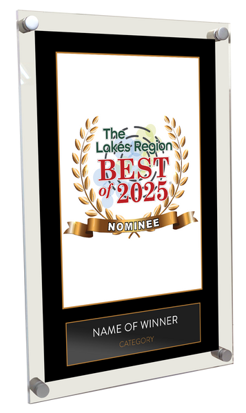 Best of Lakes Region - Acrylic Standoff Plaque