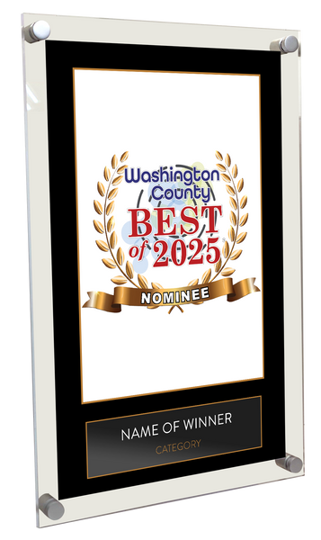 Best of Washington County New York - Acrylic Standoff Plaque