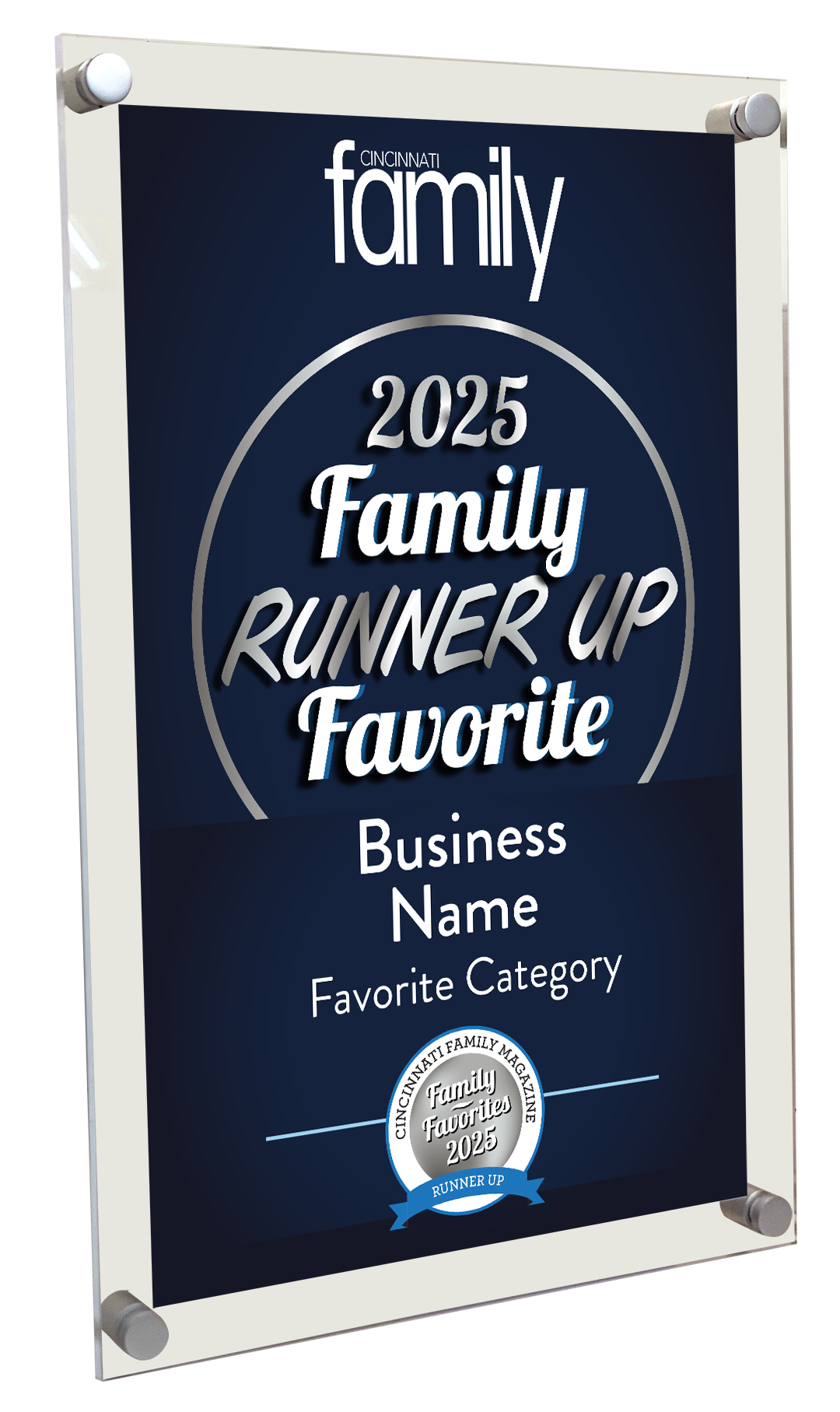 Cincinnati Family - Family Favorites - Acrylic Plaques