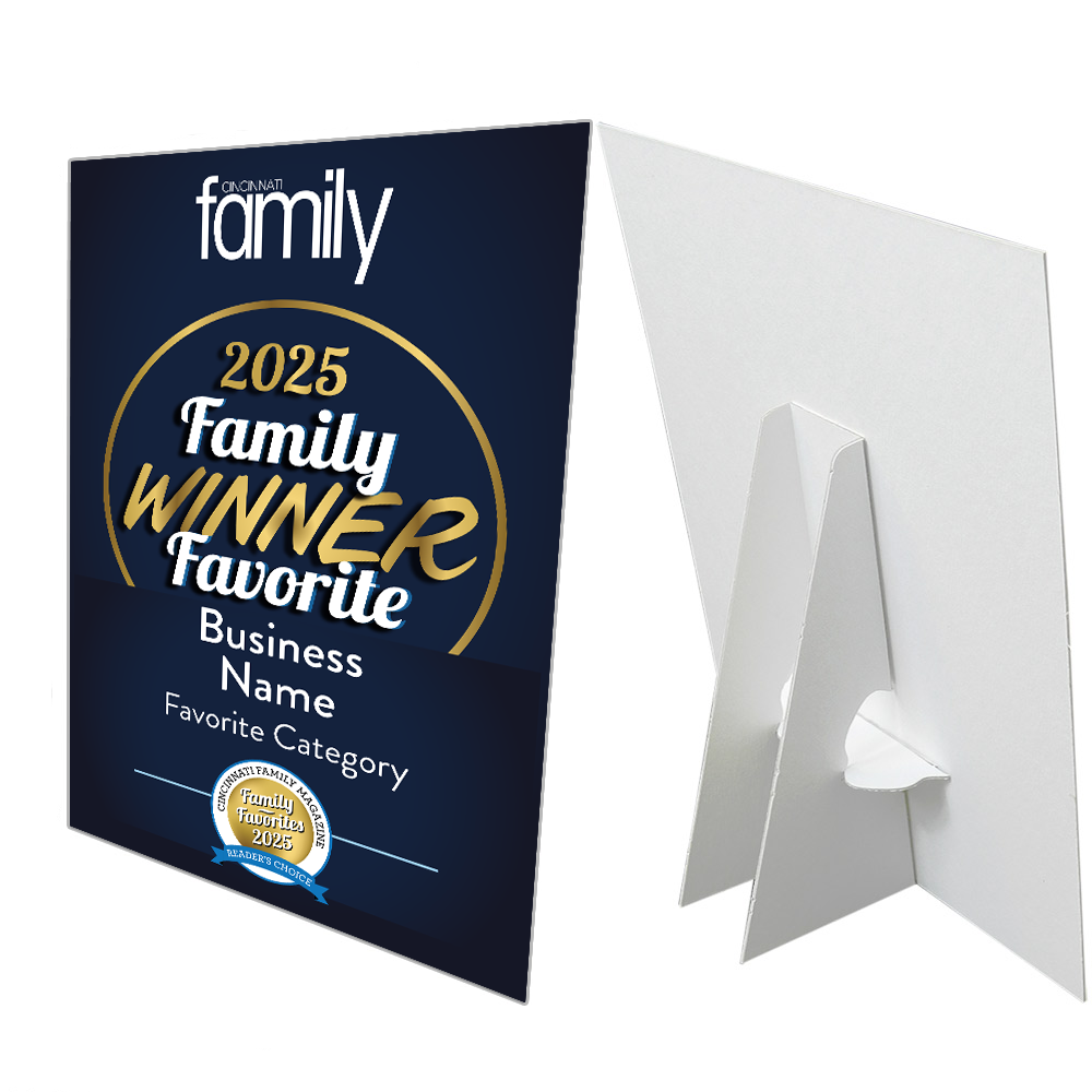 Cincinnati Family - Family Favorites - Counter Cards