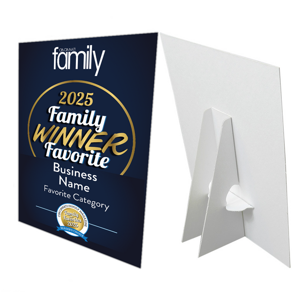 Cincinnati Family - Family Favorites - Counter Cards