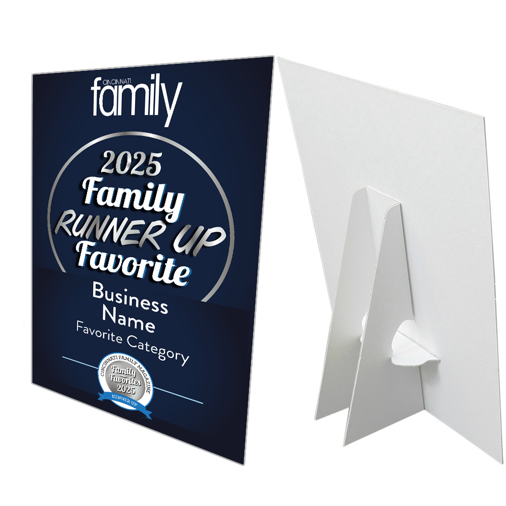 Cincinnati Family - Family Favorites - Counter Cards