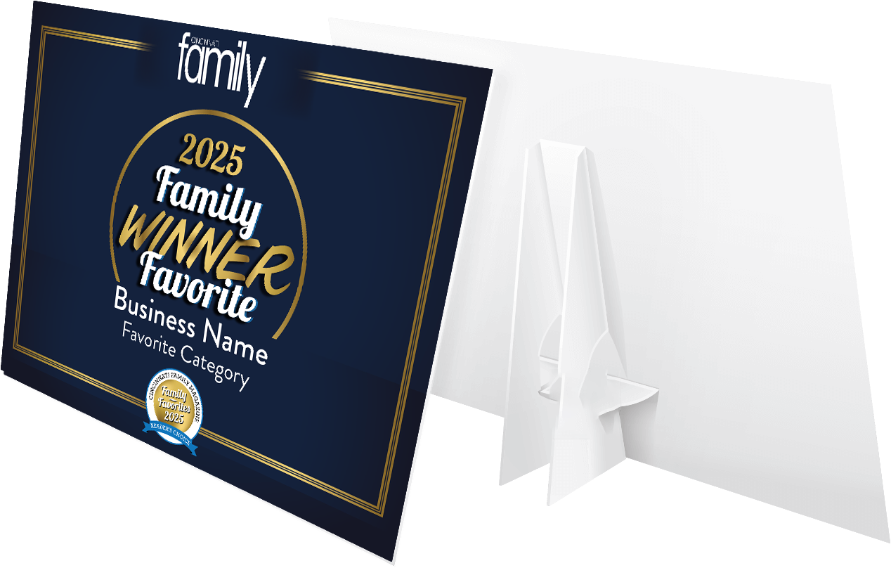 Cincinnati Family - Family Favorites - Counter Cards