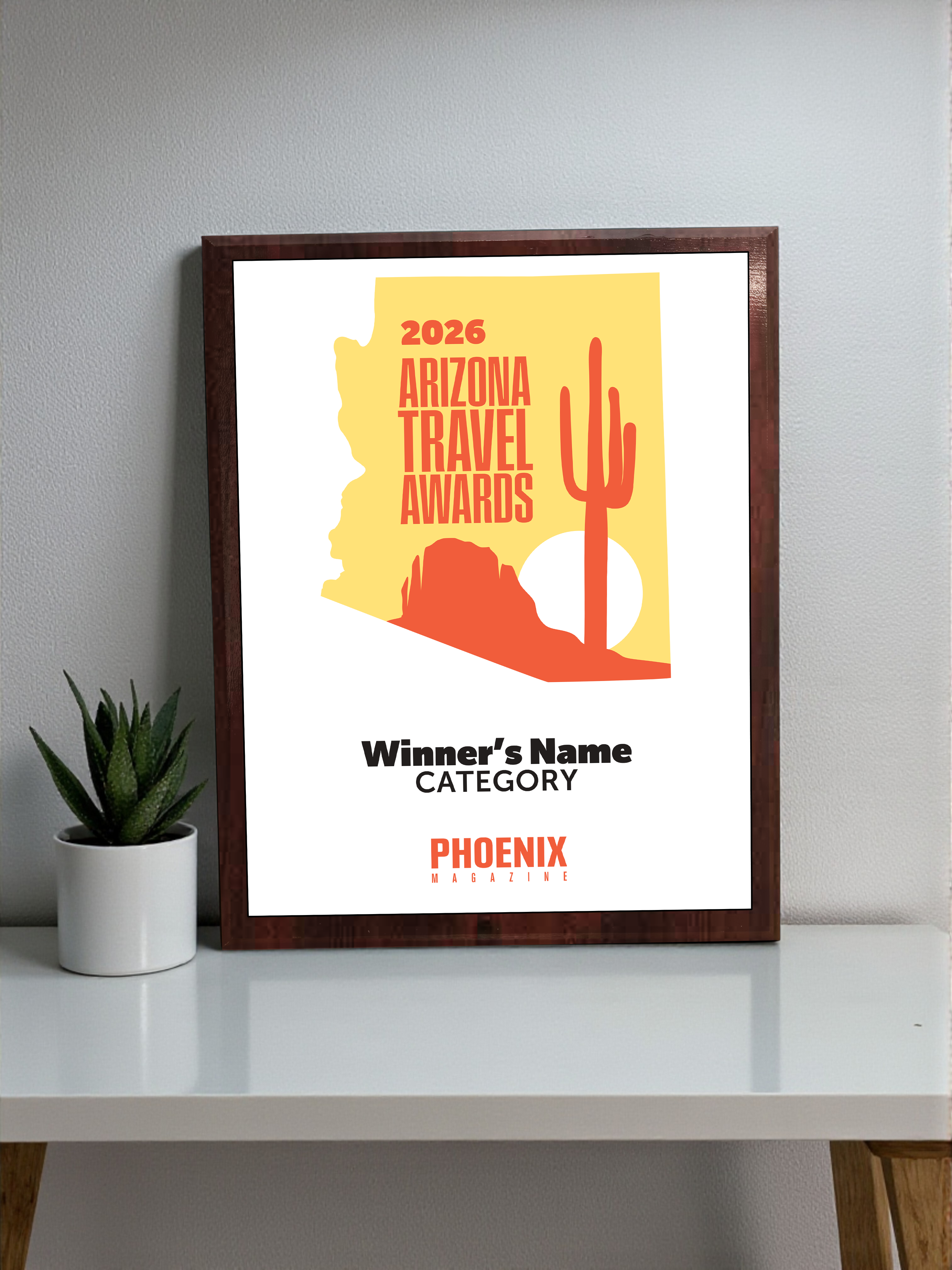 Phoenix Magazine - Classic Plaque