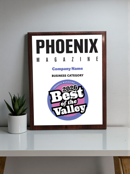 Phoenix Magazine - Classic Plaque