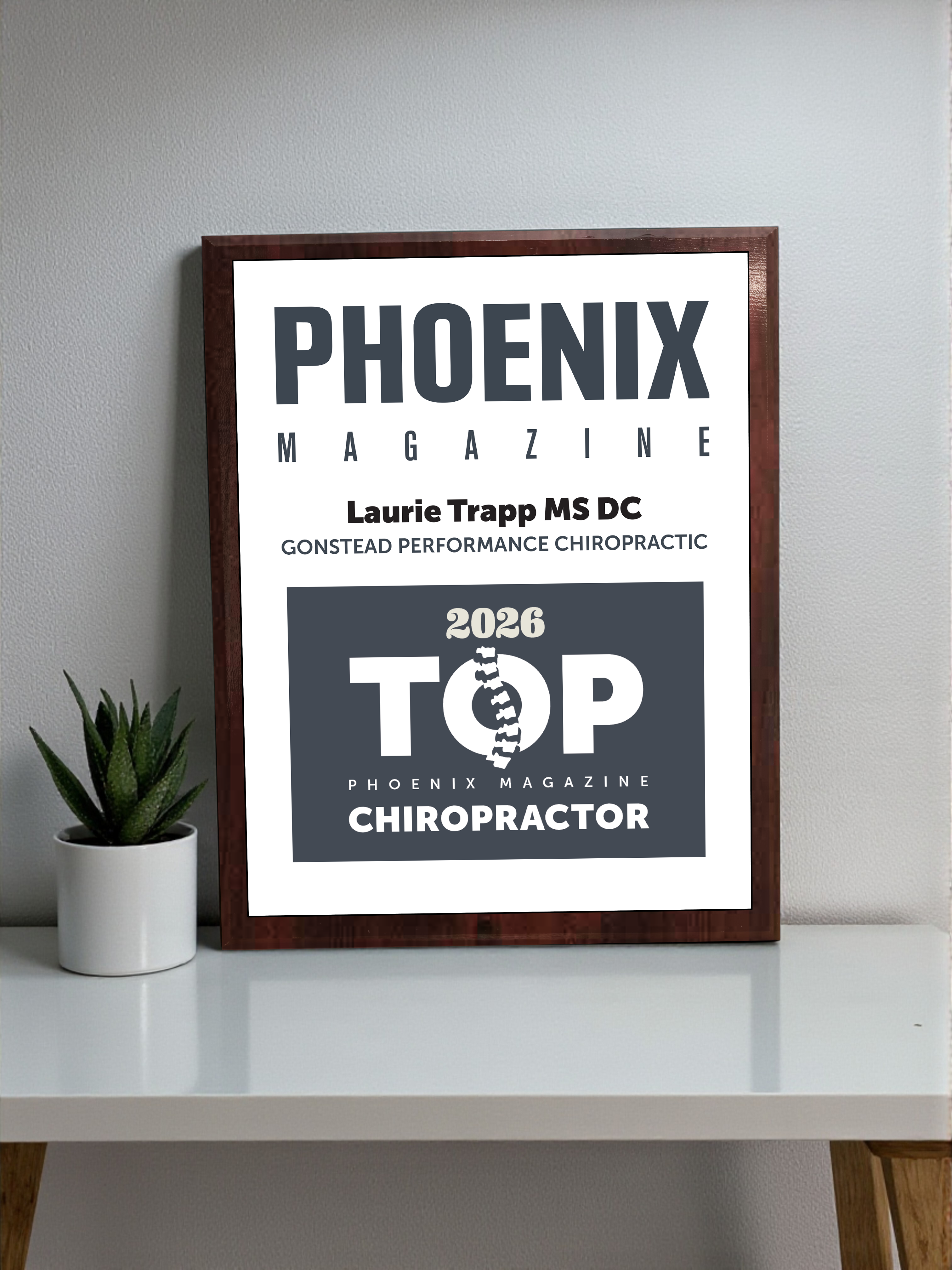 Phoenix Magazine - Classic Plaque