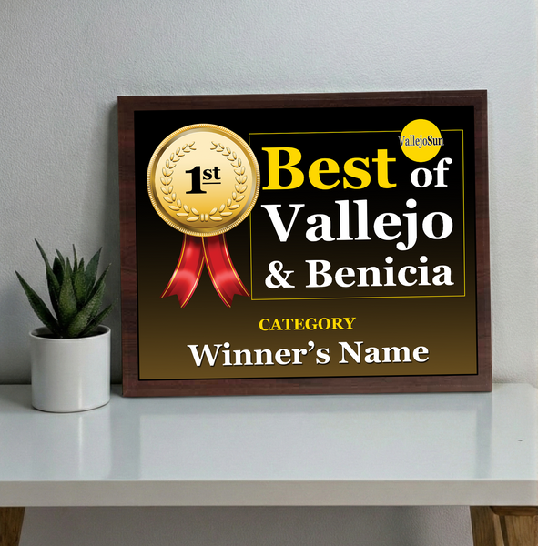 Best of Vallejo - Classic Plaque
