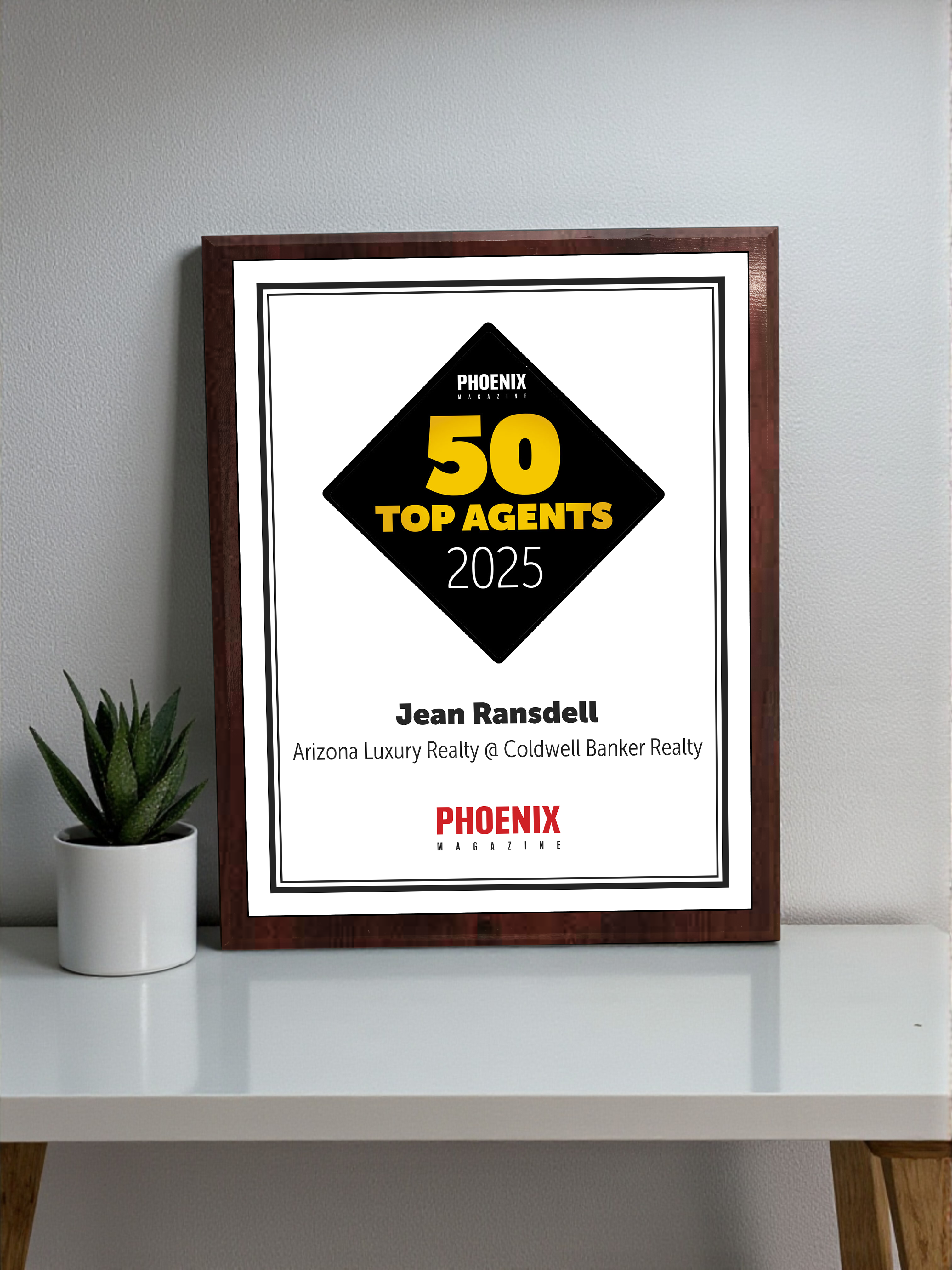 Phoenix Magazine - Classic Plaque