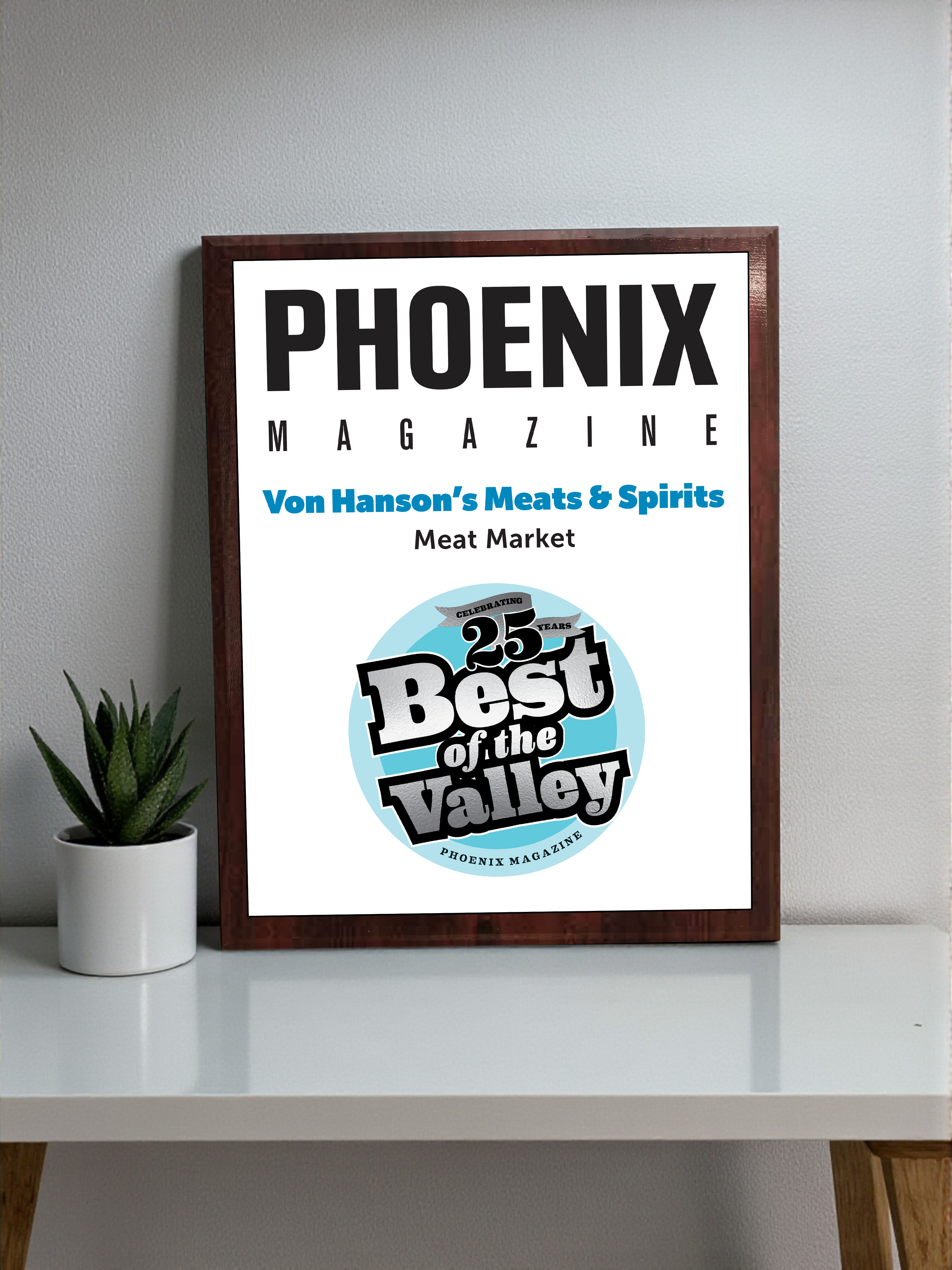 Phoenix Magazine - Classic Plaque