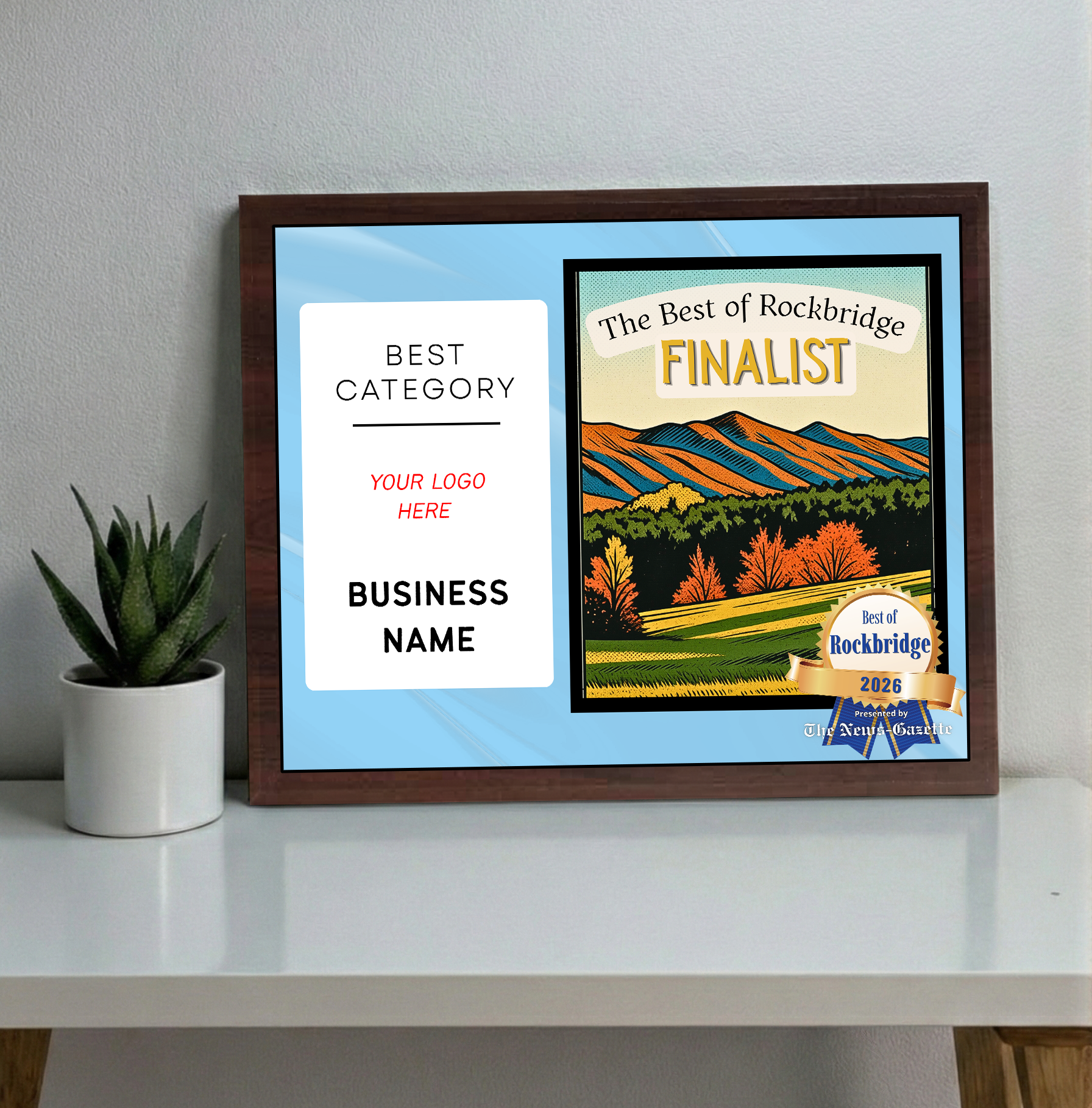 Best of Rockbridge - Classic Plaque
