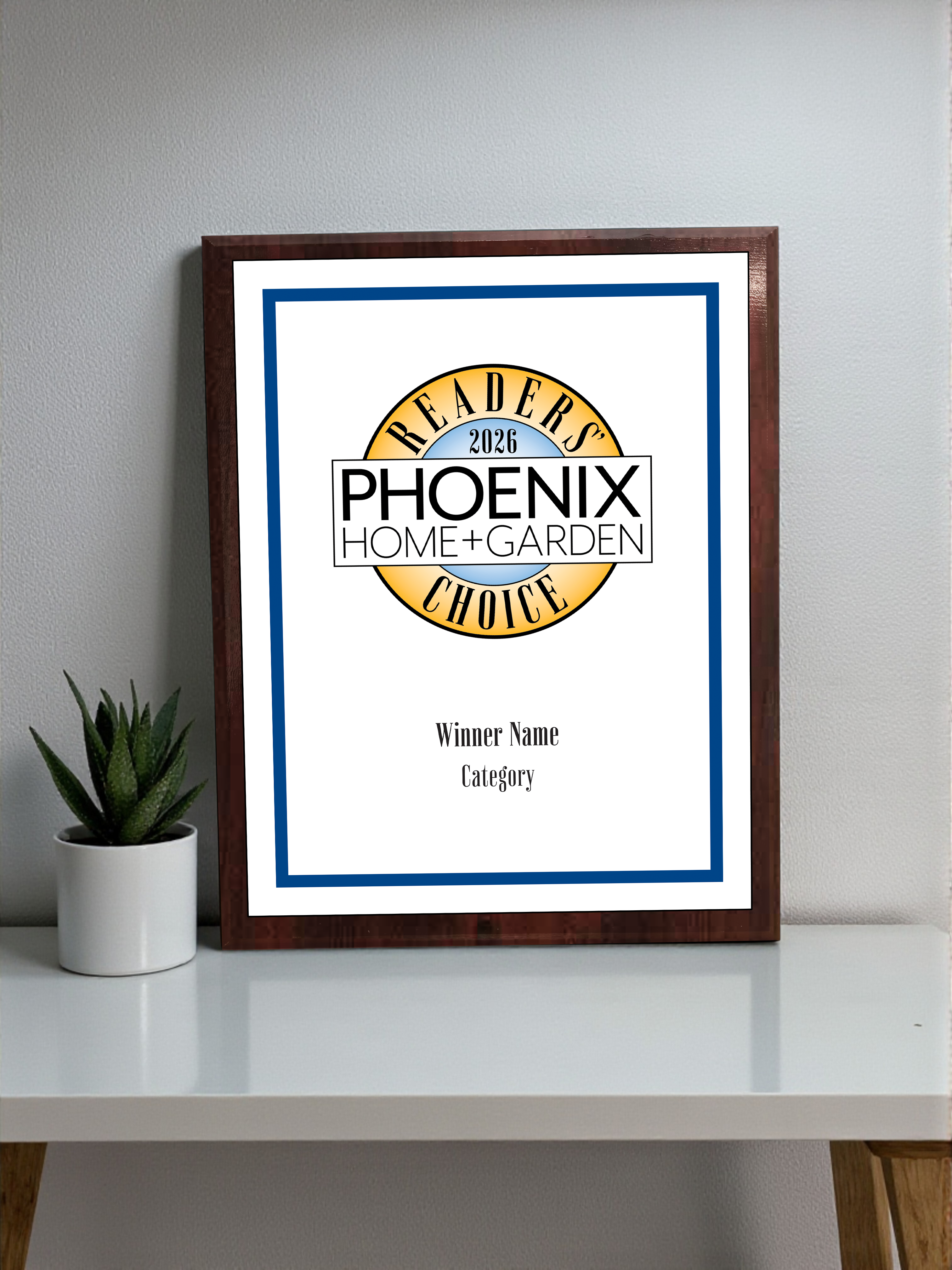 Phoenix Magazine - Classic Plaque