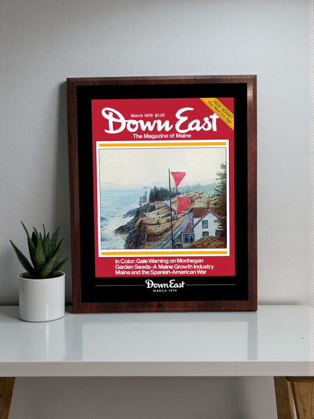 Down East Magazine Cover - Classic Plaque
