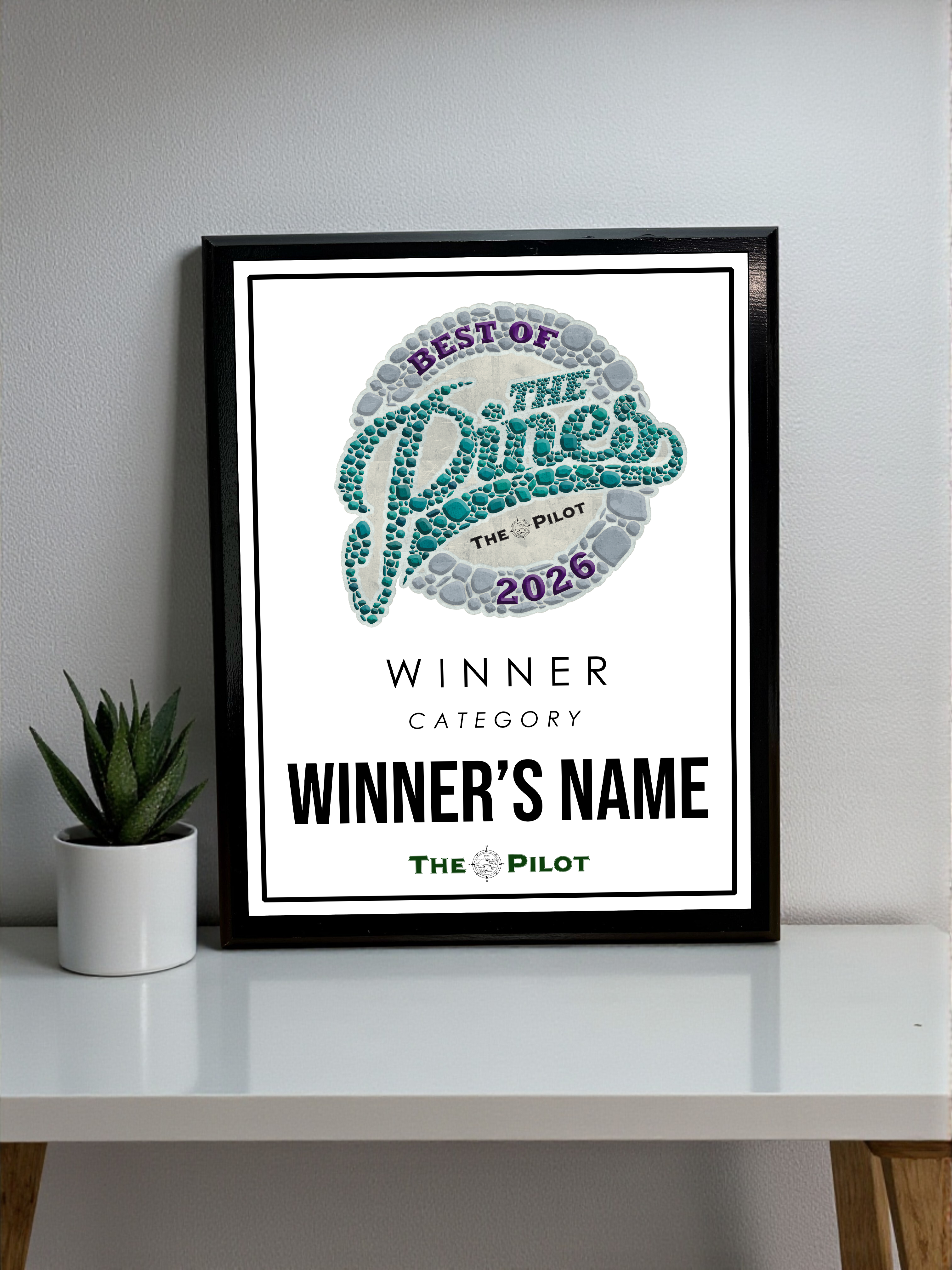 The Pilot - Best of the Pines - Classic Plaque
