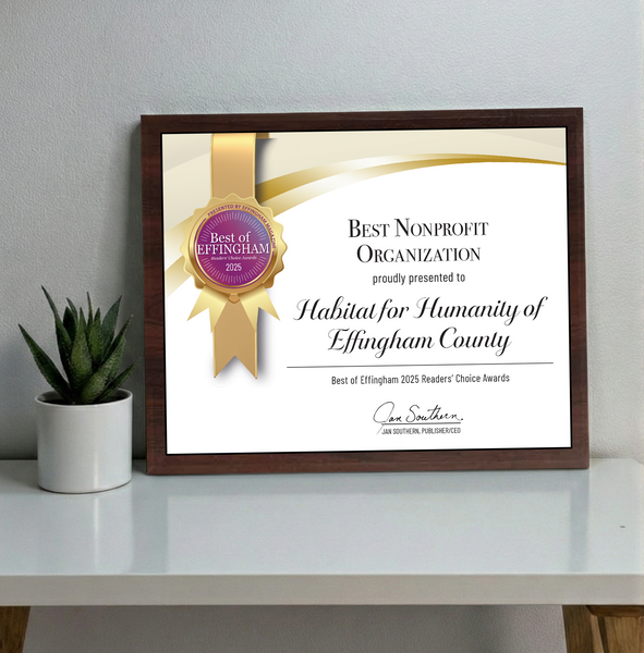 Best of Effingham - Classic Plaque