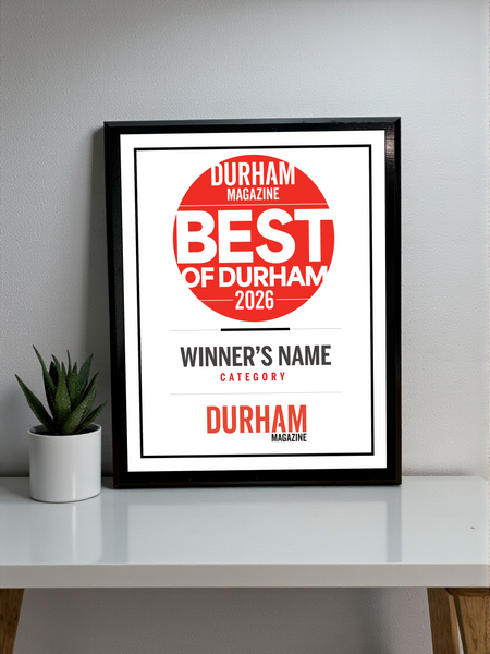 Triangle Media -  Best of Durham  - Classic Plaque