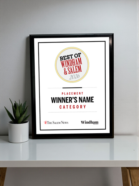 N. Boston Media Group - Best of Awards - Classic Plaque