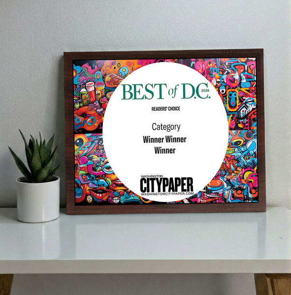 "Best of D.C.™" Award - Classic Plaque