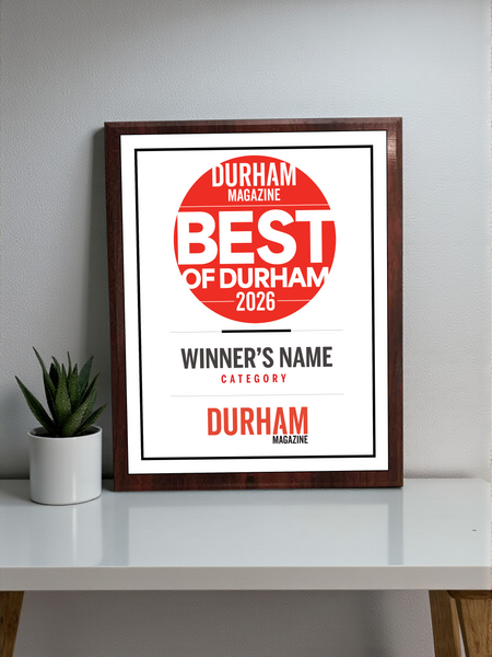 Triangle Media -  Best of Durham  - Classic Plaque