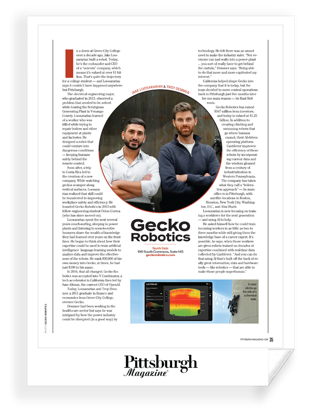 Pittsburgh Magazine - Articles & Covers - Frameable Archival Print