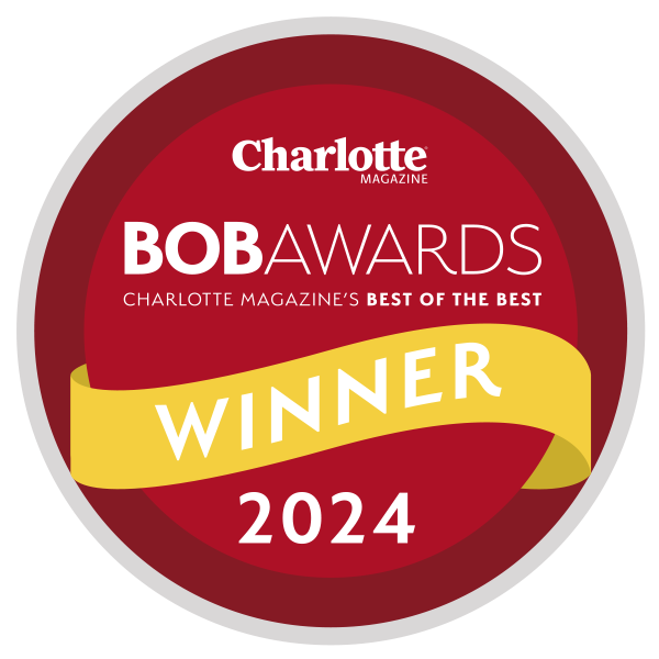 Charlotte Magazine "BOB" Award - Window Decal