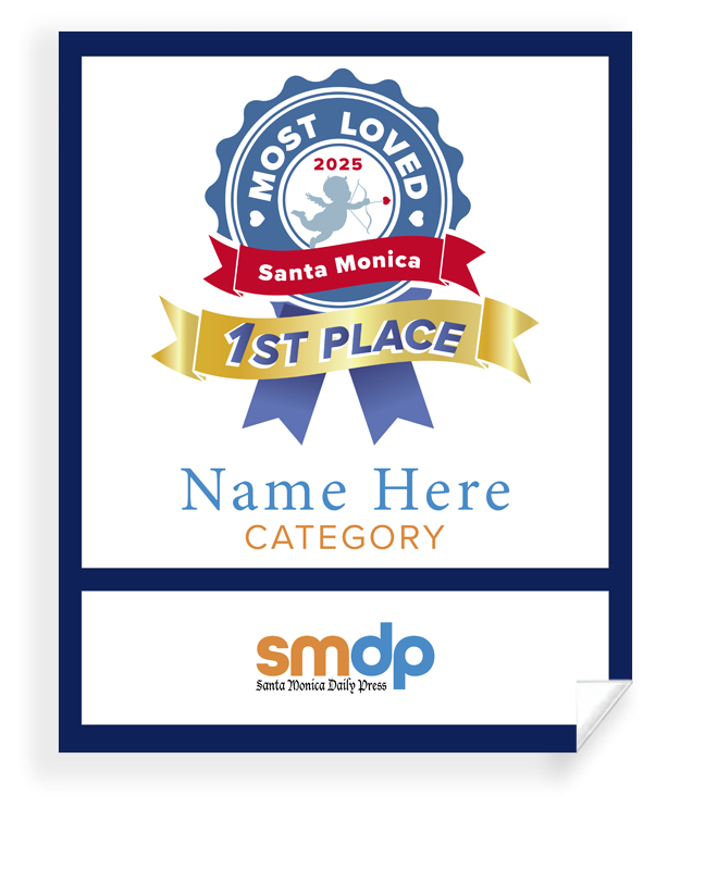 SMDP Most Loved Awards - Window Cling