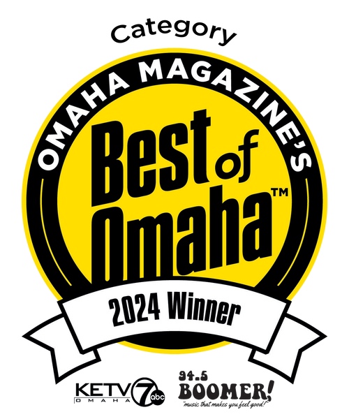 Best of Omaha Award - Large Window Decals