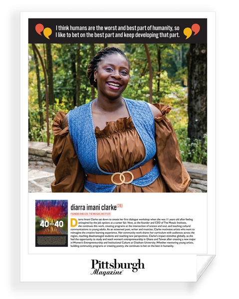 Pittsburgh Magazine - 40 Under 40 - Frameable Archival Print