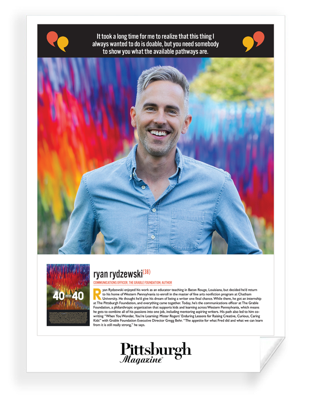 Pittsburgh Magazine - 40 Under 40 - Frameable Archival Print