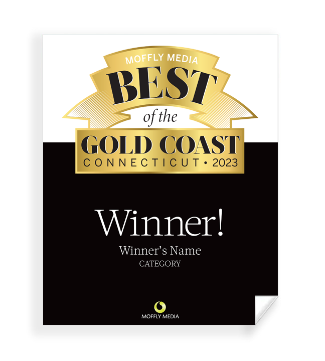 Moffly Media "Best of the Gold Coast" Window Decal