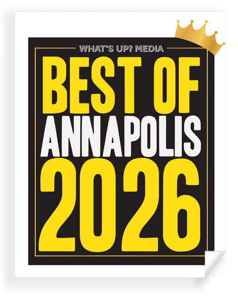 What's Up? Magazine "Best of Annapolis" - Window Cling