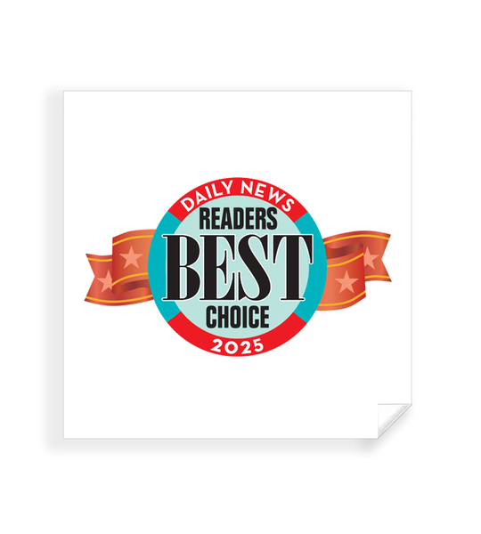 LA Daily News Best Of and Readers Choice - Window Cling