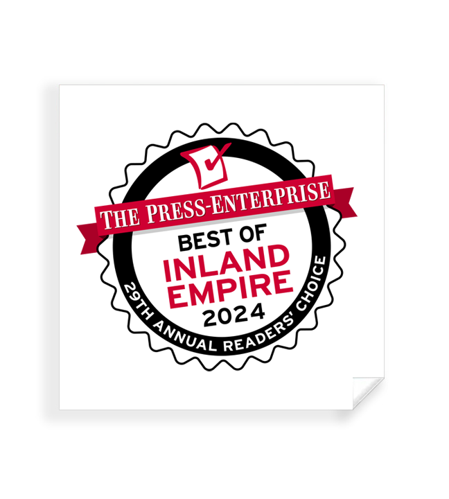 Best of Inland Empire Readers Choice Awards - Window Cling