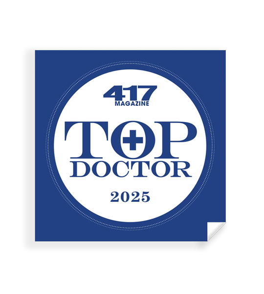 417 Magazine Top Doctor Award - Decal