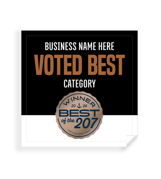 Best of the 207  - Window Cling