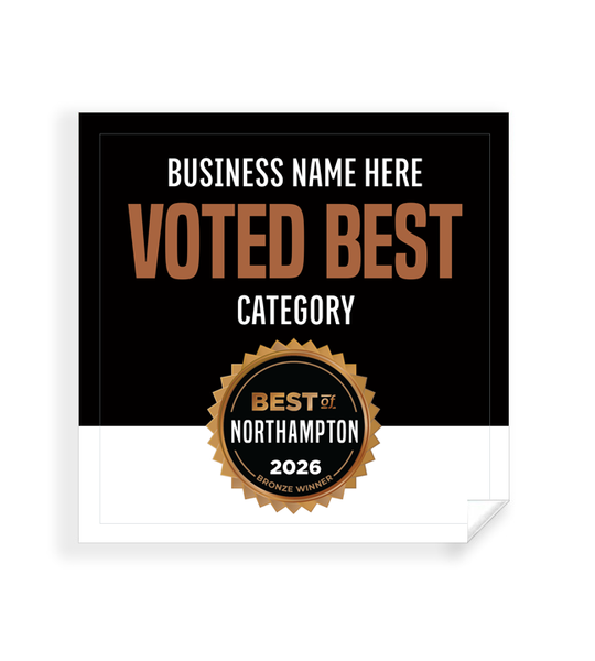 Best of Northampton  - Window Cling