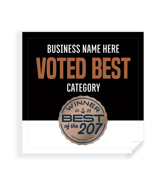 Best of the 207  - Window Cling