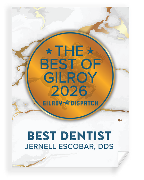 "Best of Gilroy" Award Plaque - Window Clings