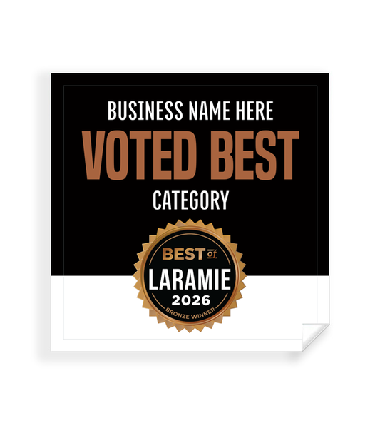 Best of Laramie  - Window Cling