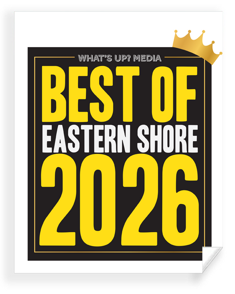 What's Up? Magazine "Best of Eastern Shore" - Window Cling