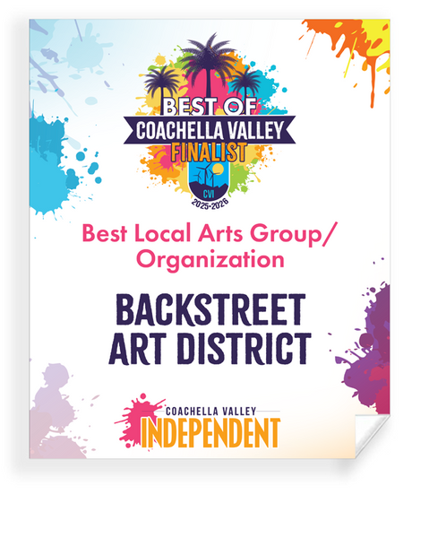 "Best of Coachella Valley" - Window Decal