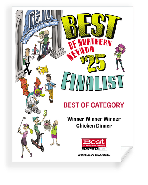 "Best of Northern Nevada" - Award Certificate Print