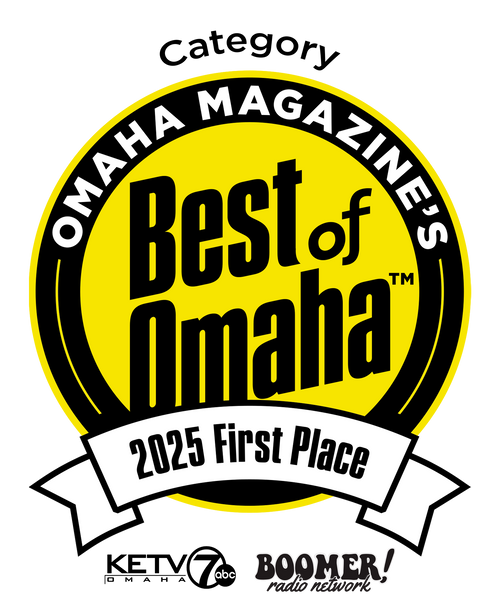 Best of Omaha Award - Large Window Decals